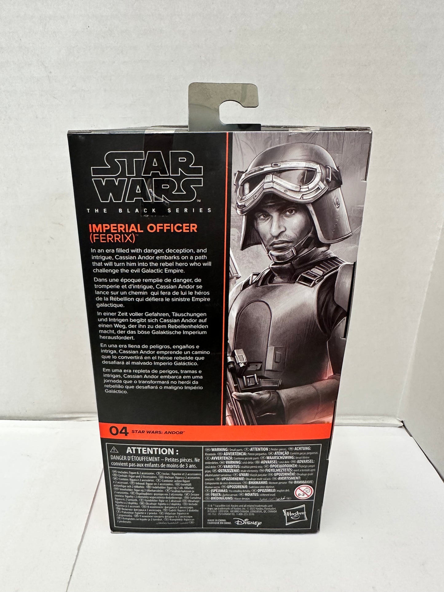 Hasbro Star Wars : Andor -The Black Series - Imperial Officer 6 in Action Figure