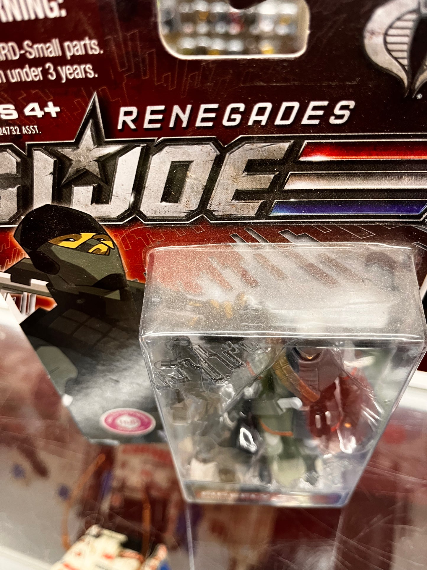 G.I.JOE PURSUIT of COBRA (POC, 30th): FIREFLY - SABOTEUR - RENEGADES