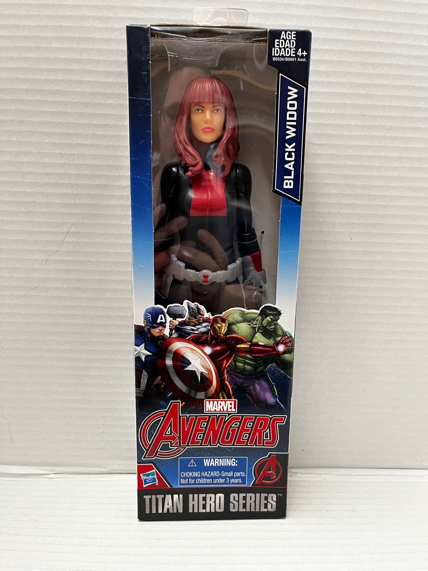 Marvel Avengers Titan Hero Series Hasbro Black Widow 12” Action Figure