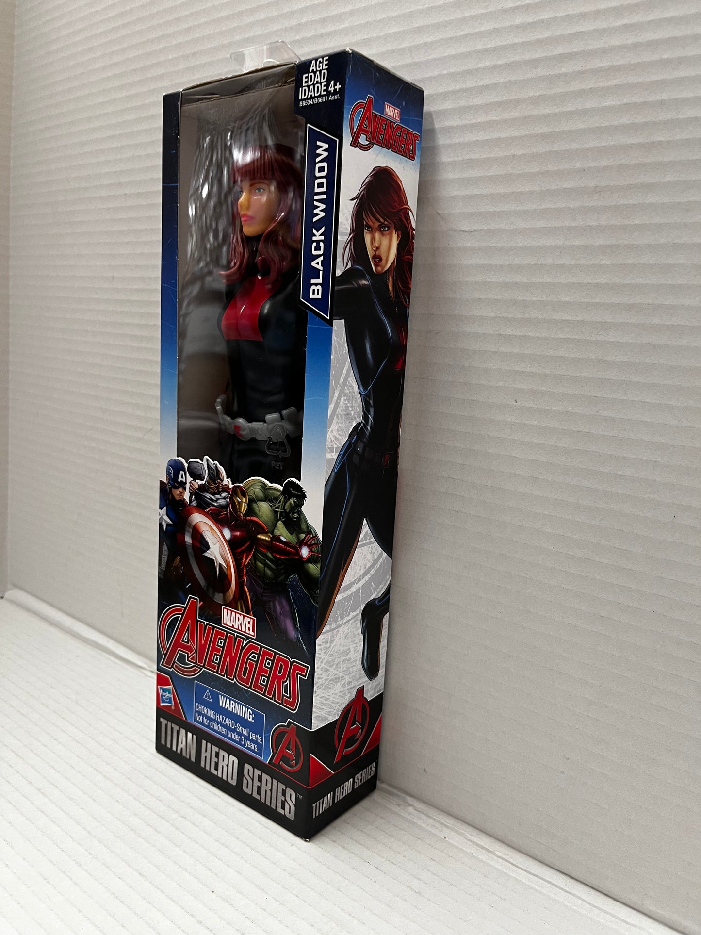 Marvel Avengers Titan Hero Series Hasbro Black Widow 12” Action Figure