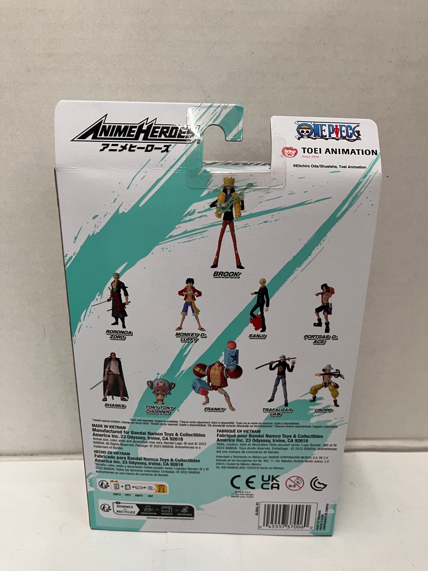 One Piece Anime Heroes Brook Action Figure NEW SEALED!