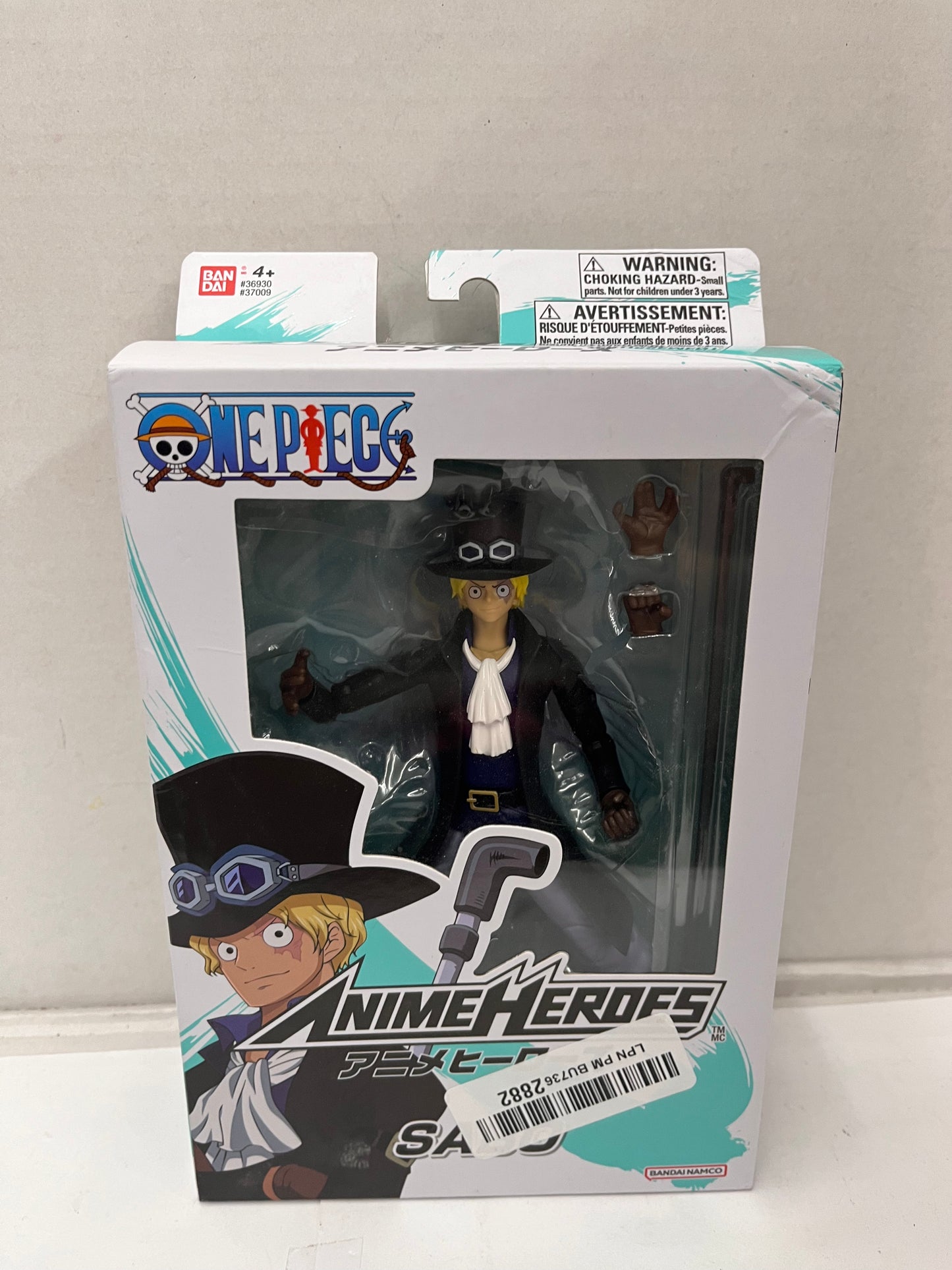 One Piece Anime Heroes Action Figure Sabo Bandai Namco
