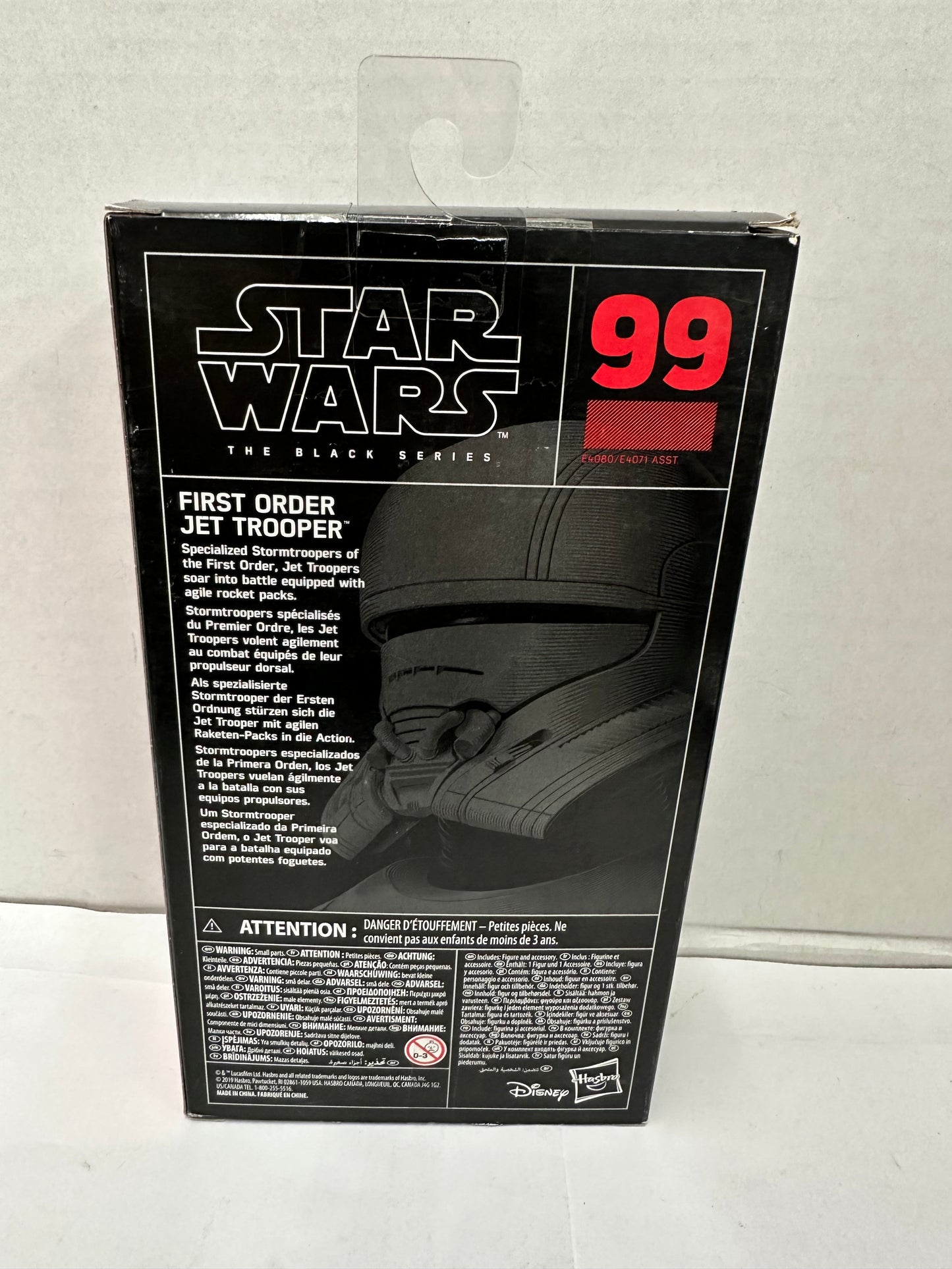 Star Wars The Black Series First Order Jet Trooper #99 – 6” Figure – Hasbro