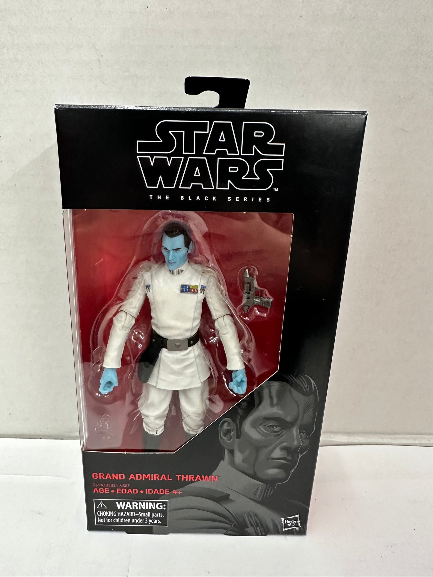 Star Wars Black Series Grand Admiral Thrawn #47 6" Action Figure 2016 Hasbro New