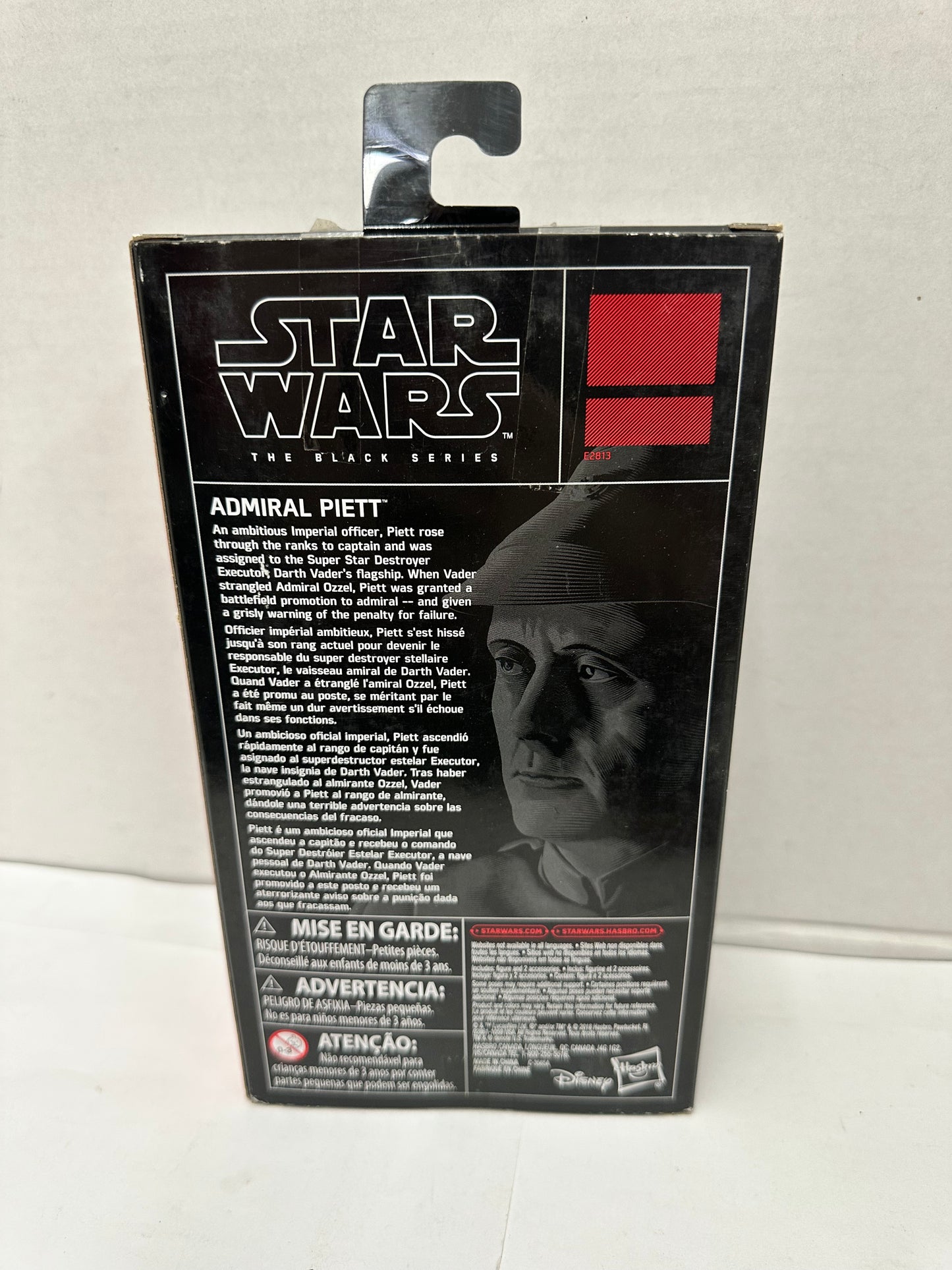 Star Wars Black Series Admiral Piett 6" Action Figure Exclusive 2018 Hasbro New