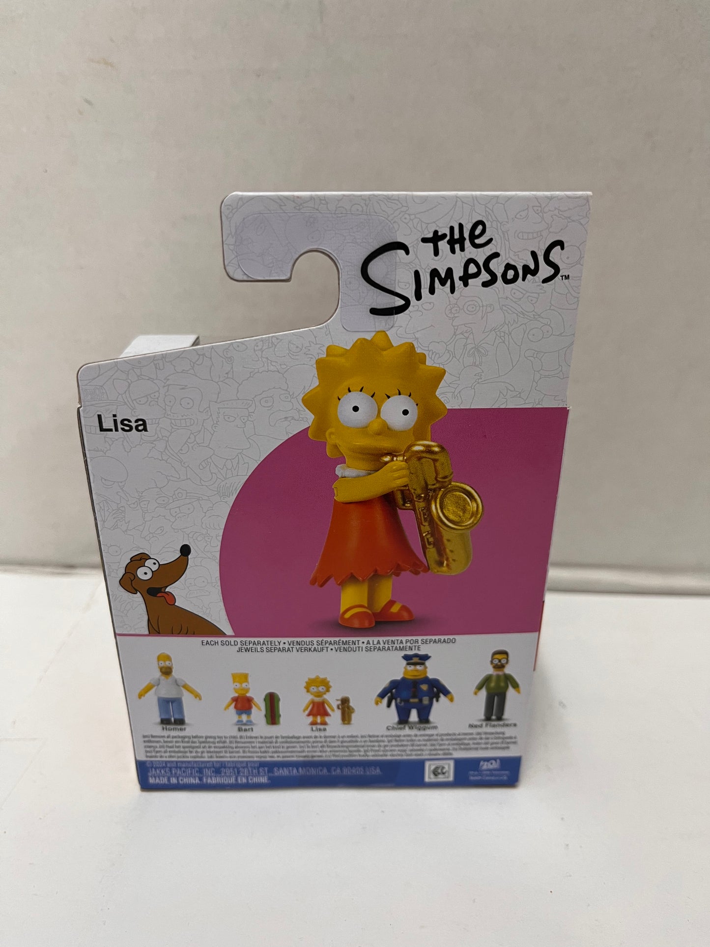 Jakks Pacific The Simpsons Lisa with Saxophone Figure