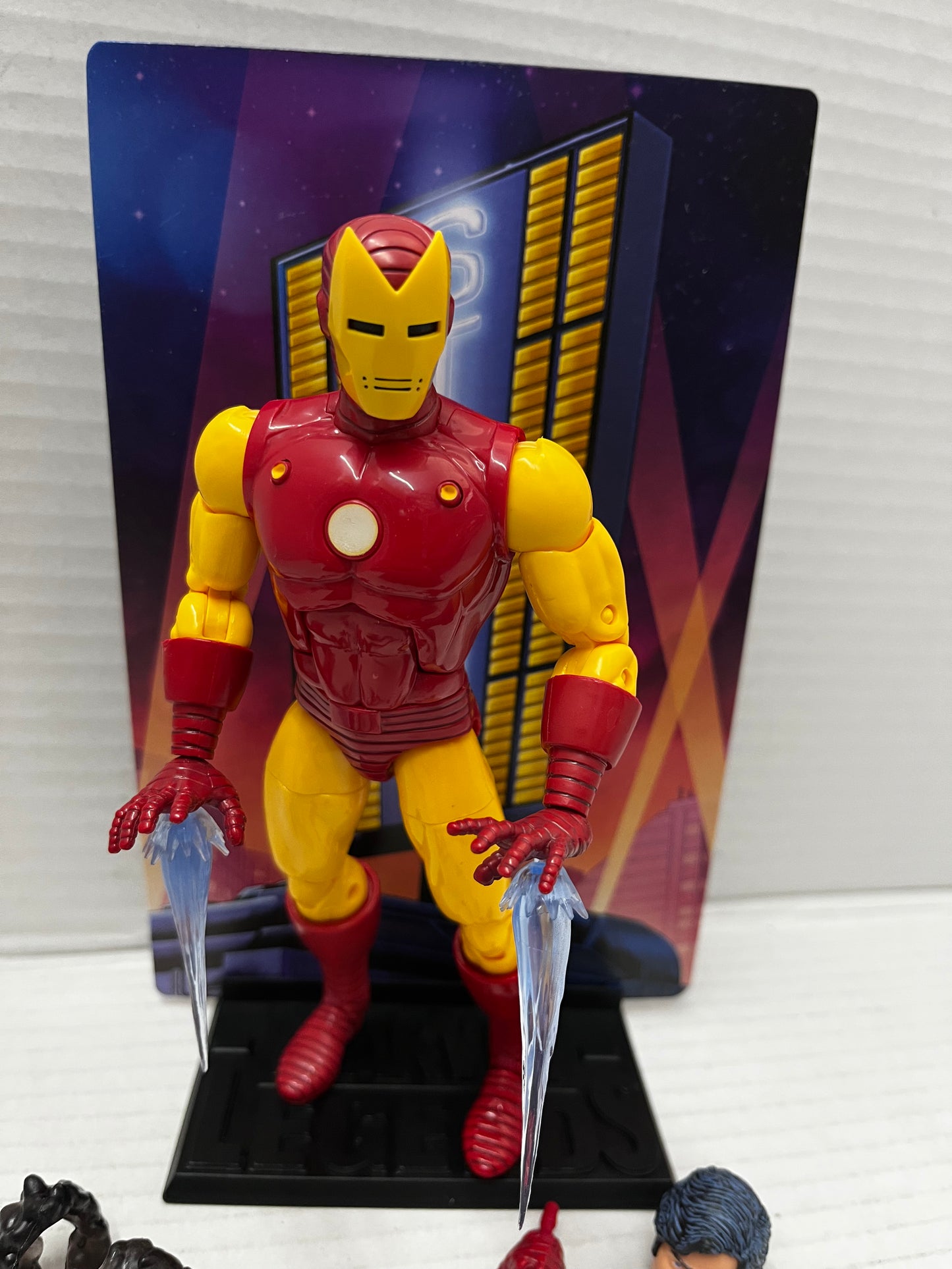Hasbro Marvel Legends IRON MAN 20th Anniversary Series (6" 1:12 Scale) COMPLETE