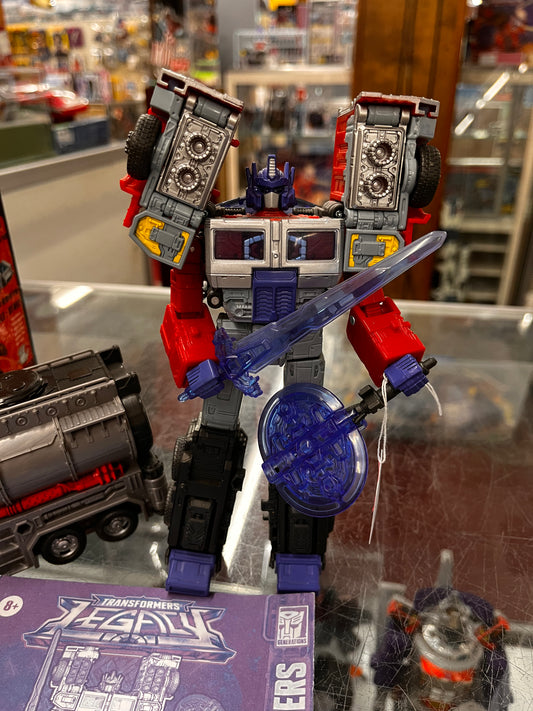 LASER OPTIMUS PRIME Transformers Legacy United Leader G2 Universe 2024 New