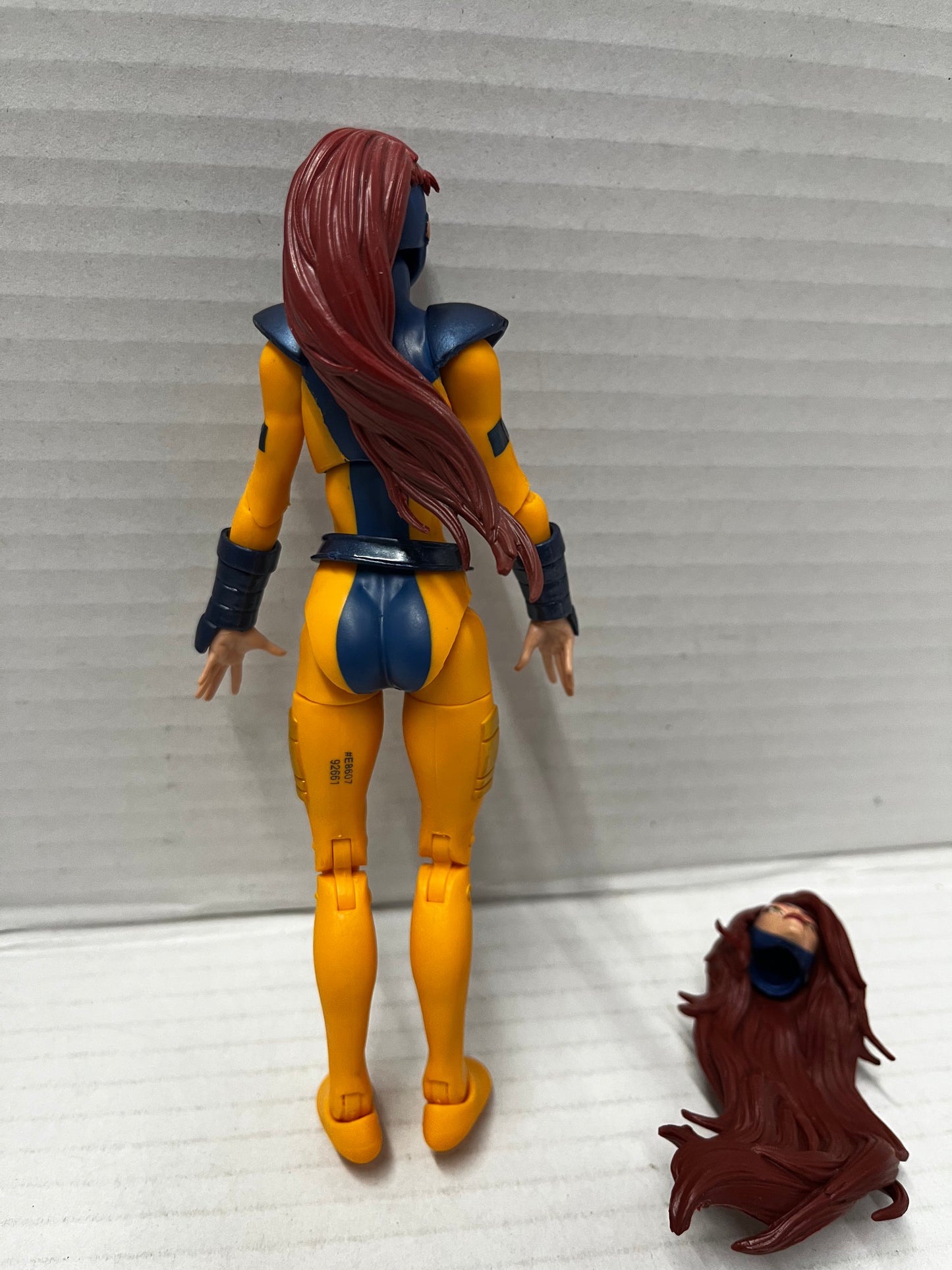 Marvel Legends JEAN GREY 6" Figure & Ponytail Head Phoenix XMEN Love Triangle