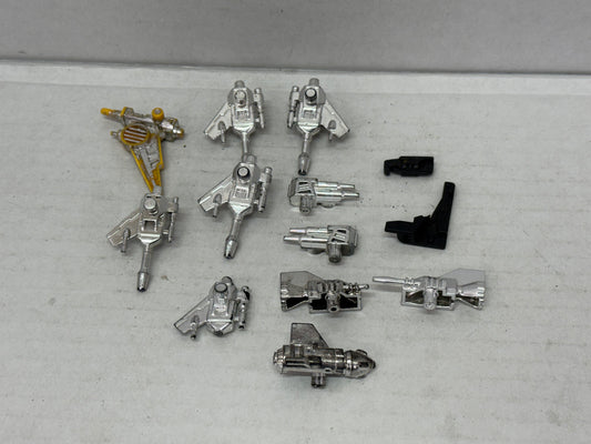 Original G1 Transformers Mini-Cassette Weapons Accessories Parts Lot