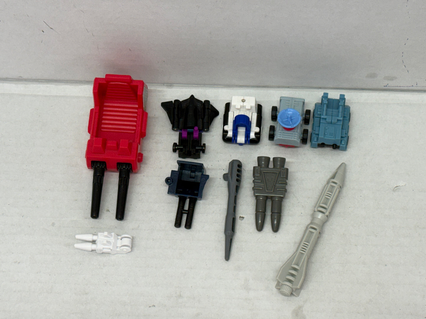 Vintage Transformers G1 Micromasters PARTS Lot 1989