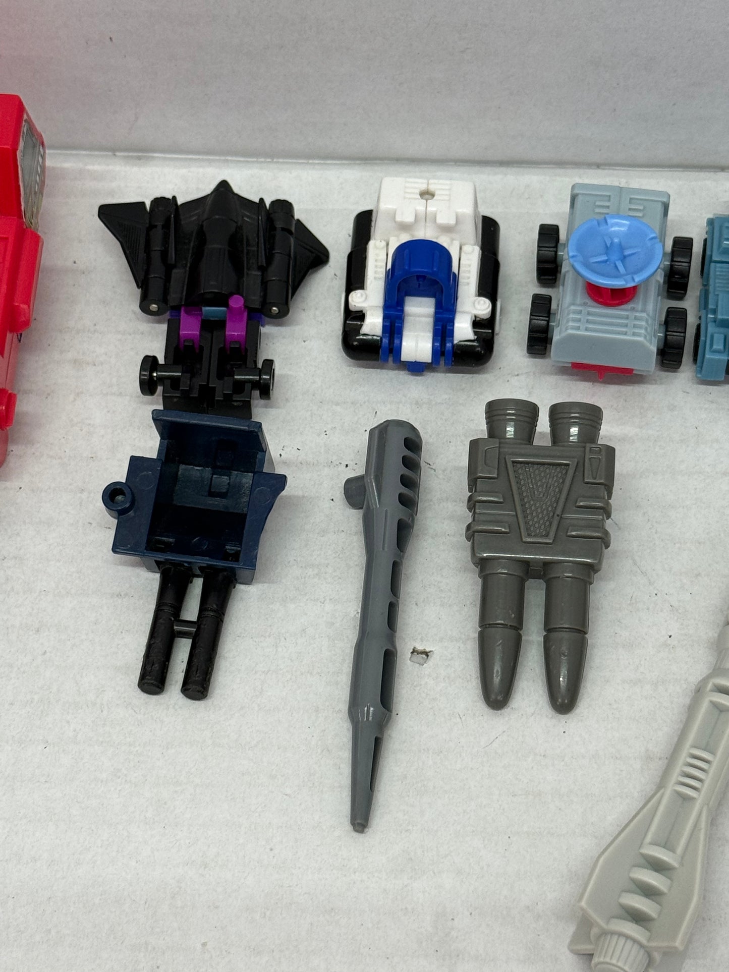 Vintage Transformers G1 Micromasters PARTS Lot 1989