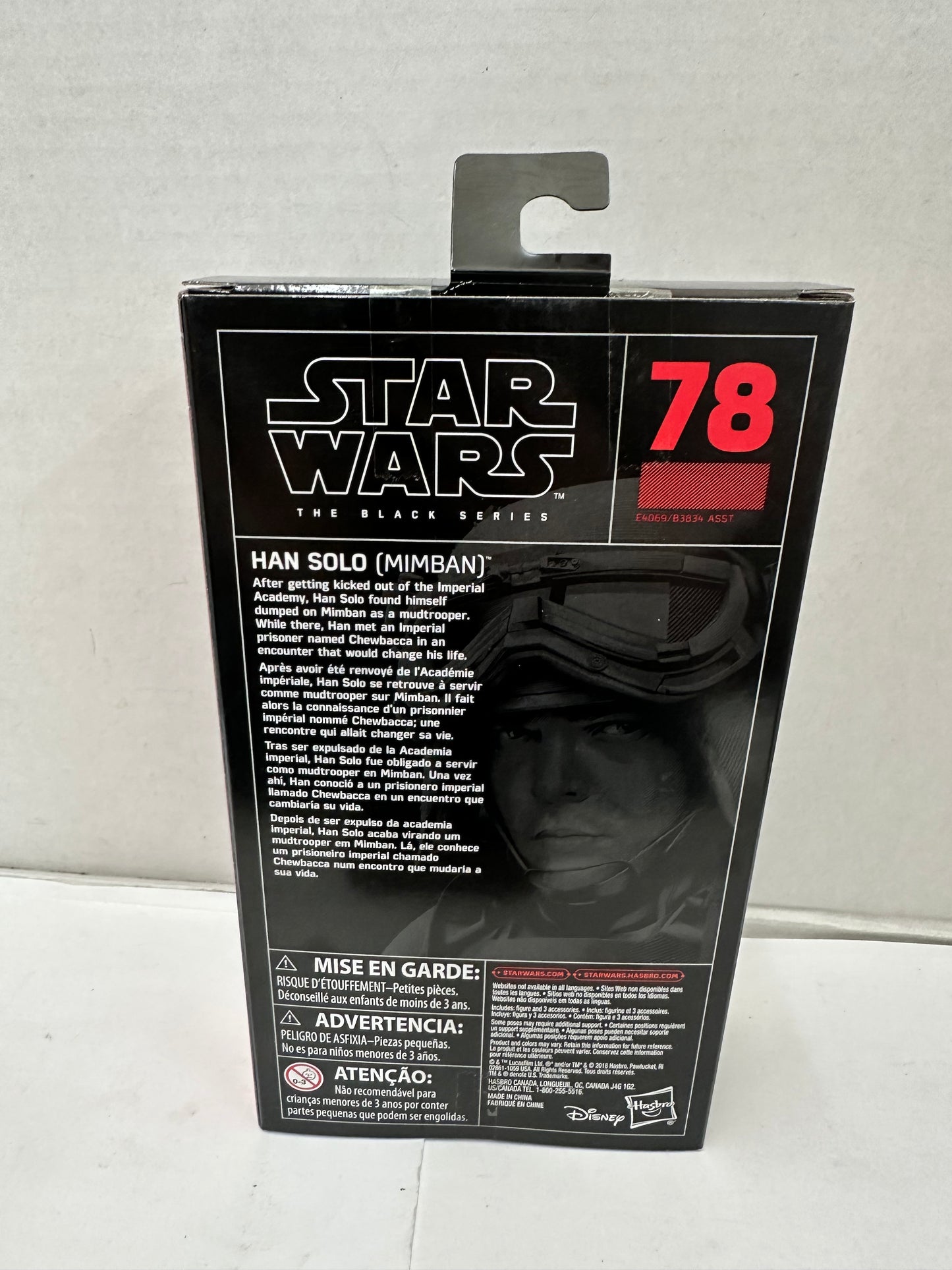 Hasbro Star Wars The Black Series 6-inch Han Solo (Mimban) Action Figure