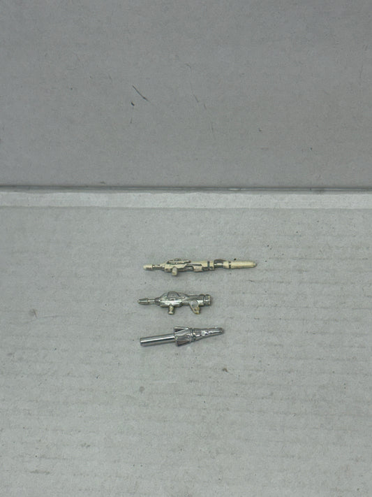 original G1 Transformers MIRAGE WEAPONS PARTS LOT
