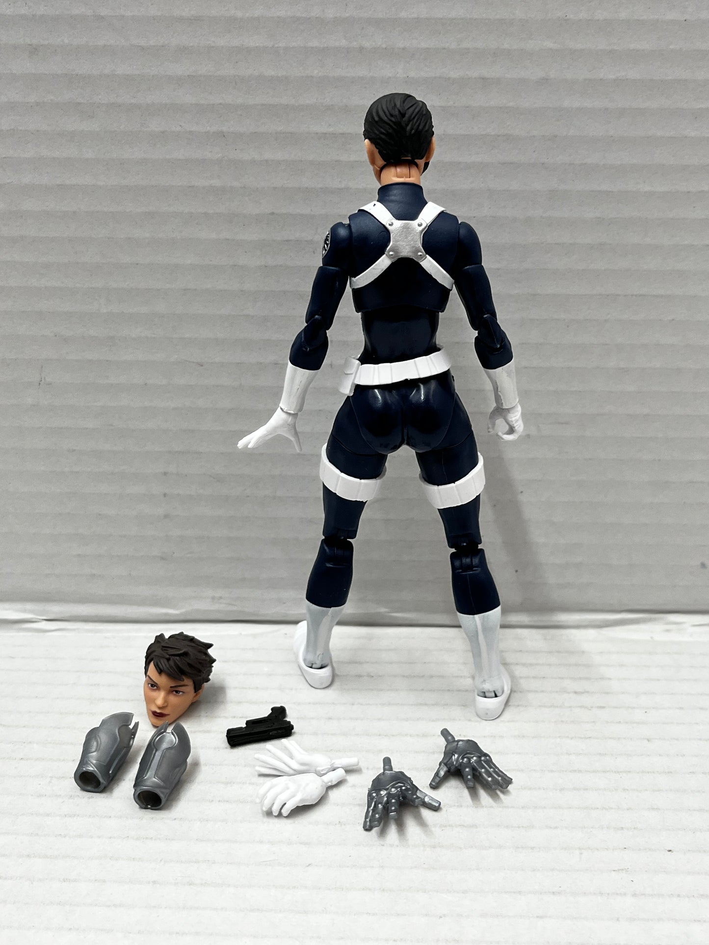 Marvel Legends Quake / Maria Hill (No Controller BAF) Blank Female SHIELD Body