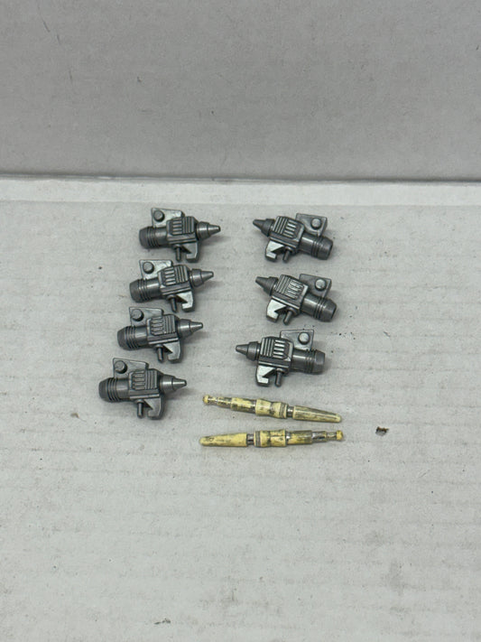 Vintage G1 Transformers Prowl weapons LOT - Missiles & Launchers