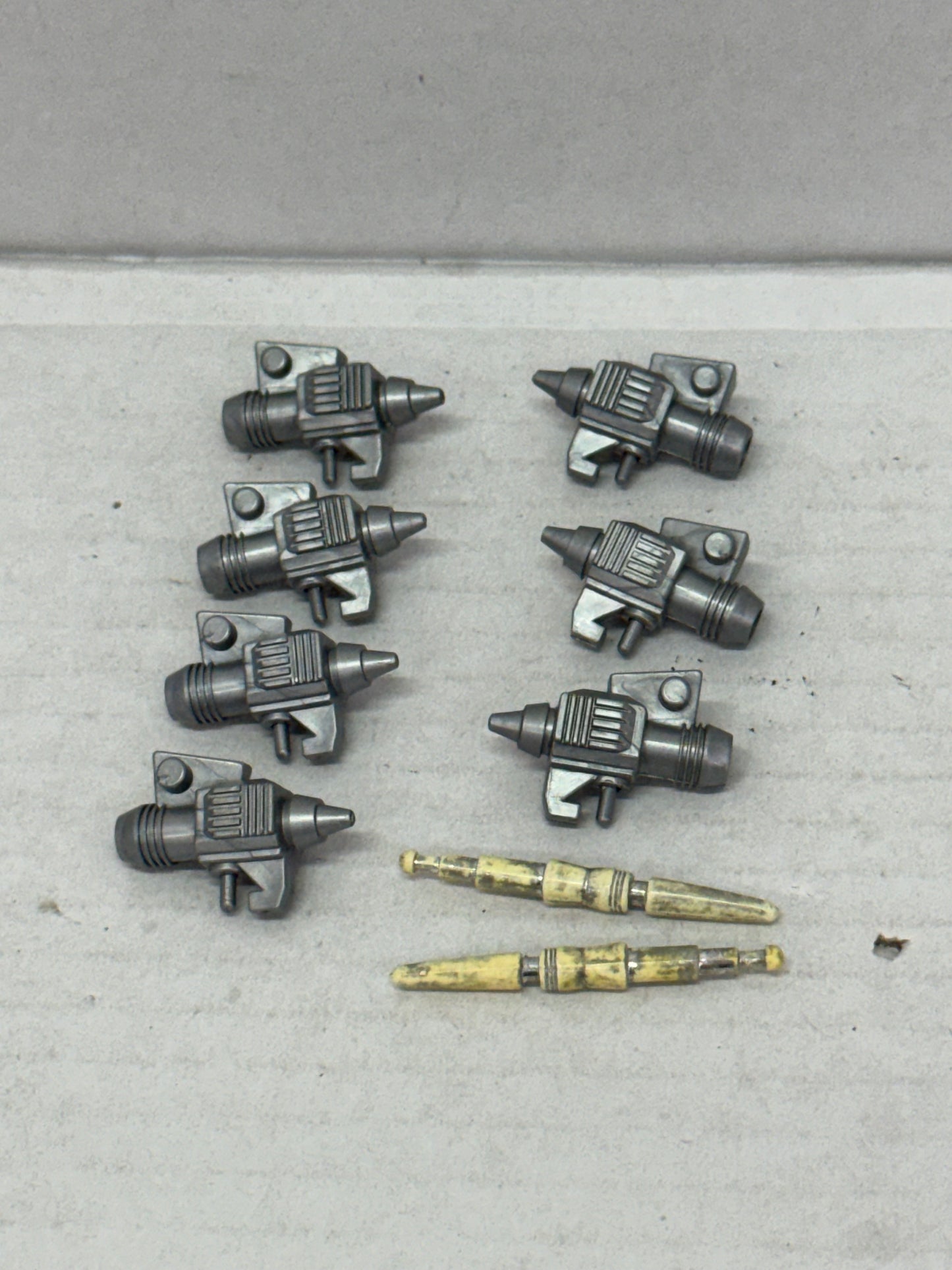 Vintage G1 Transformers Prowl weapons LOT - Missiles & Launchers