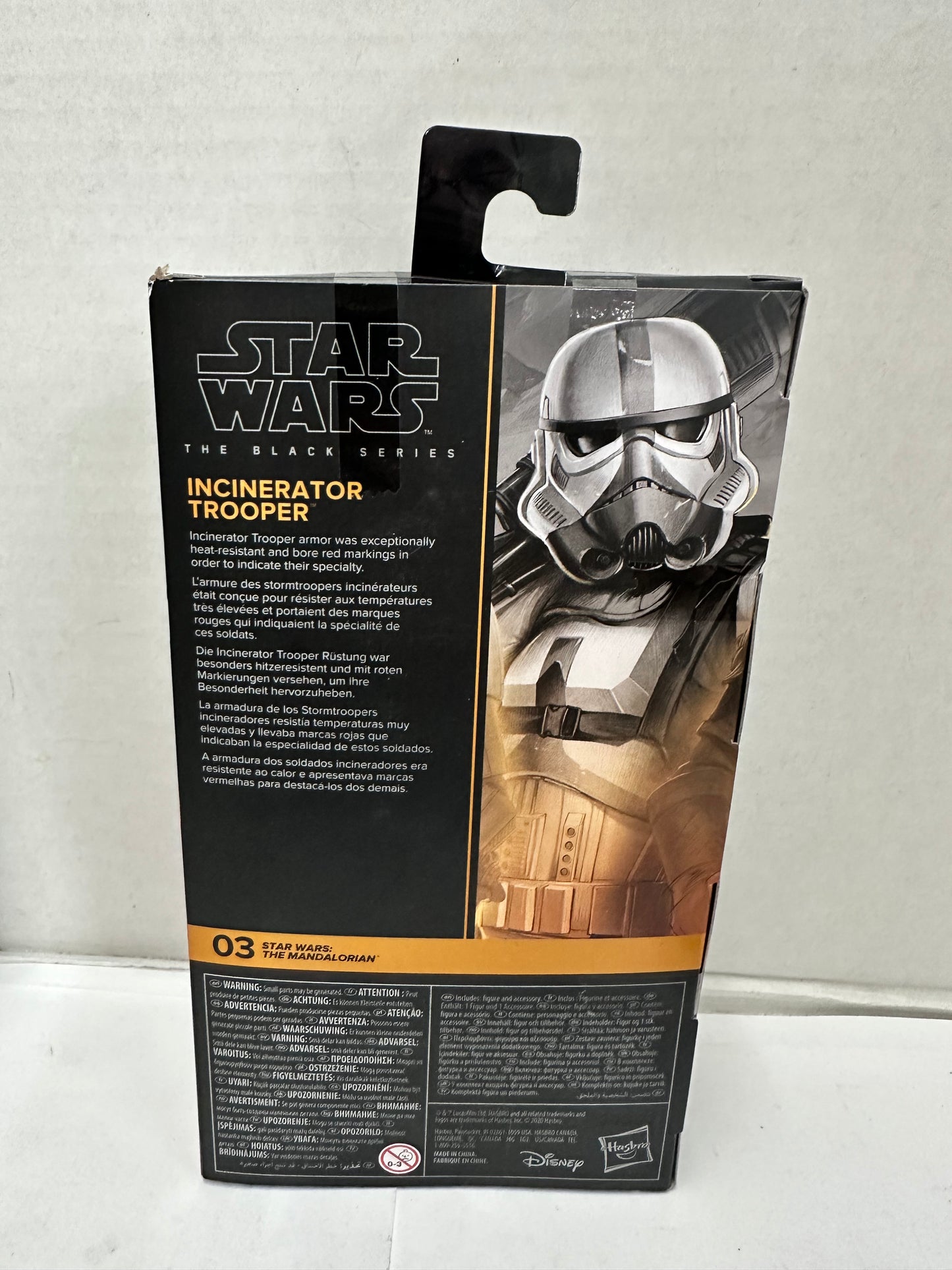 Hasbro Star Wars Black Series Incinerator Trooper 6 inch Action Figure