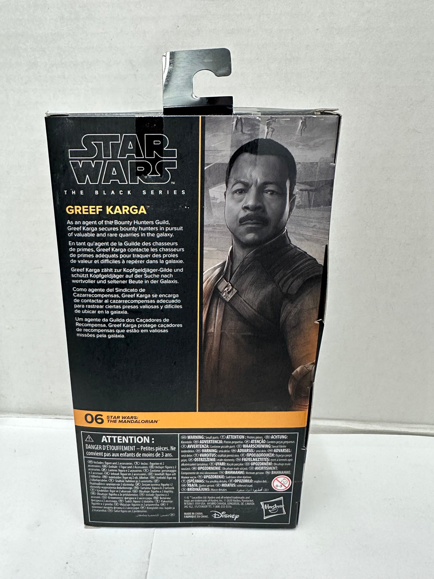 Star Wars Black Series Greef Karga The Mandalorian 6-Inch Action Figure