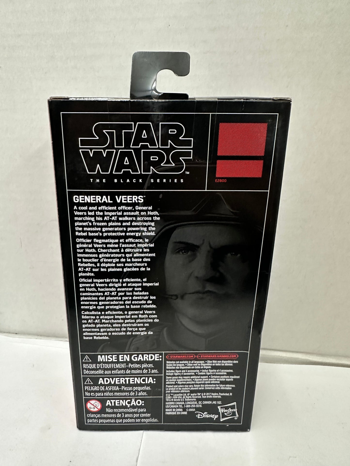 Star Wars the Black Series 6” General Veers