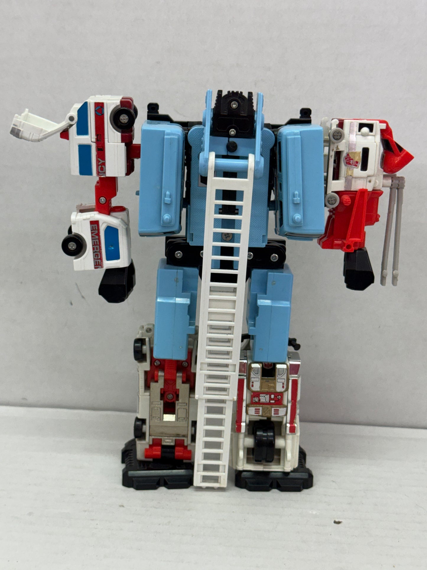 Transformers G1 Defensor Protectobots Vintage Almost Complete READ DETAIL
