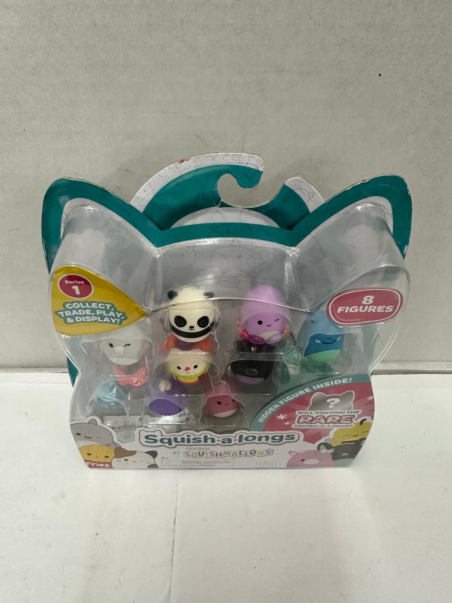 Squish-a-longs 8 Figures - 1”  2 Accessories, Random Collection Series 1