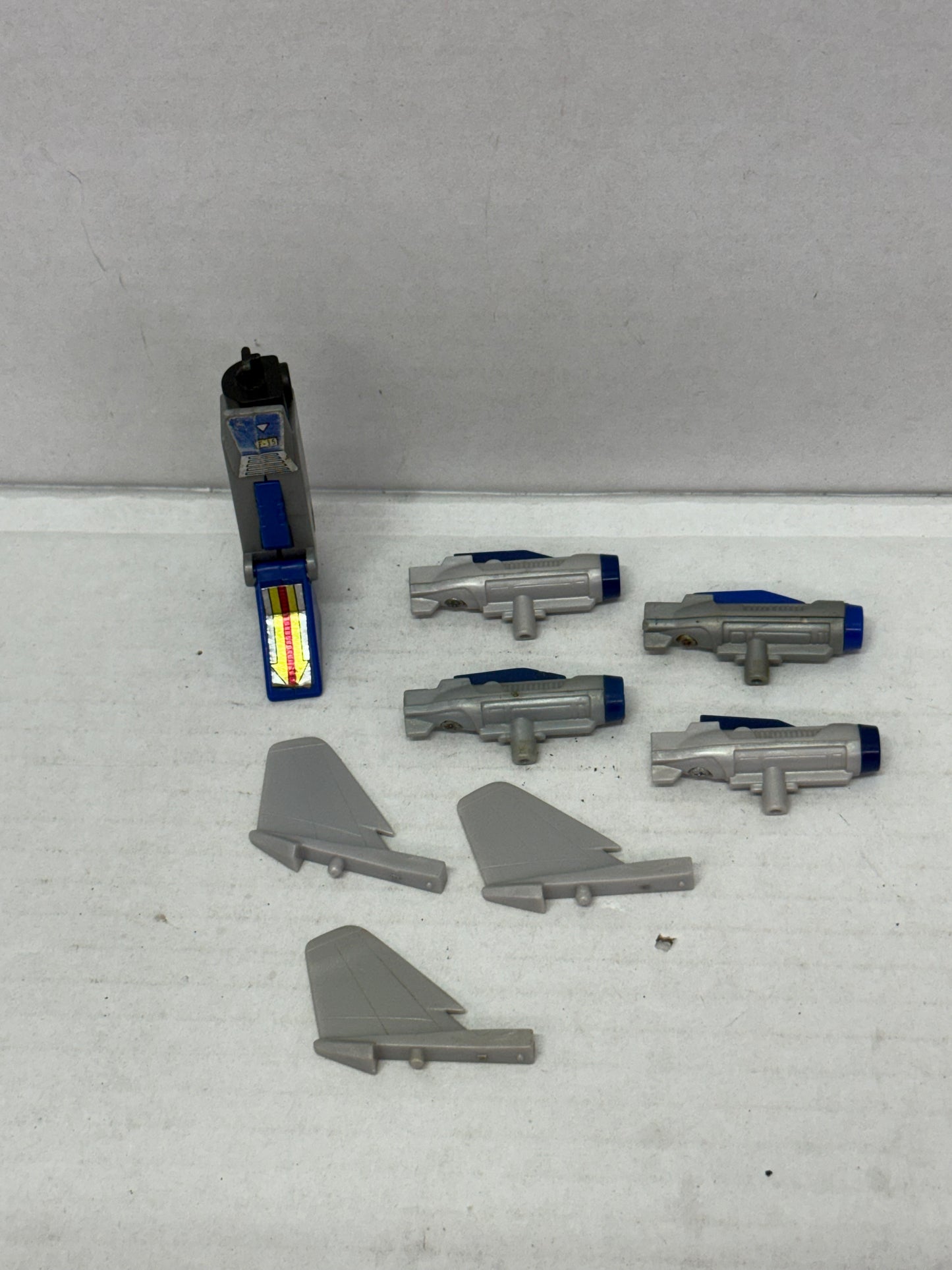 Vintage Transformers G1 Starscream PARTS LOT Launchers Fins Leg 1984