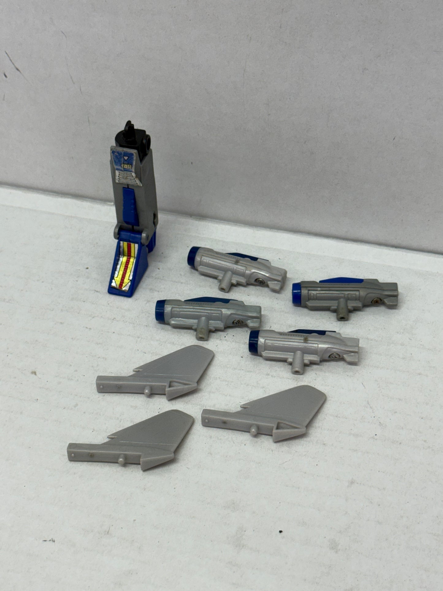 Vintage Transformers G1 Starscream PARTS LOT Launchers Fins Leg 1984
