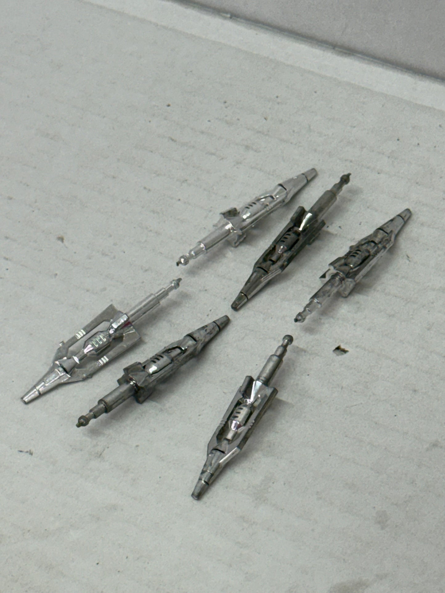 Vintage Hasbro 1984 Transformers G1 Soundwave Missiles Battery Cover Parts Lot