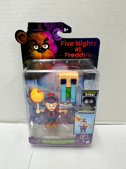 Jazwares FNAF Five Night's at Freddy's Balloon Boy and Crying Child Figure Set