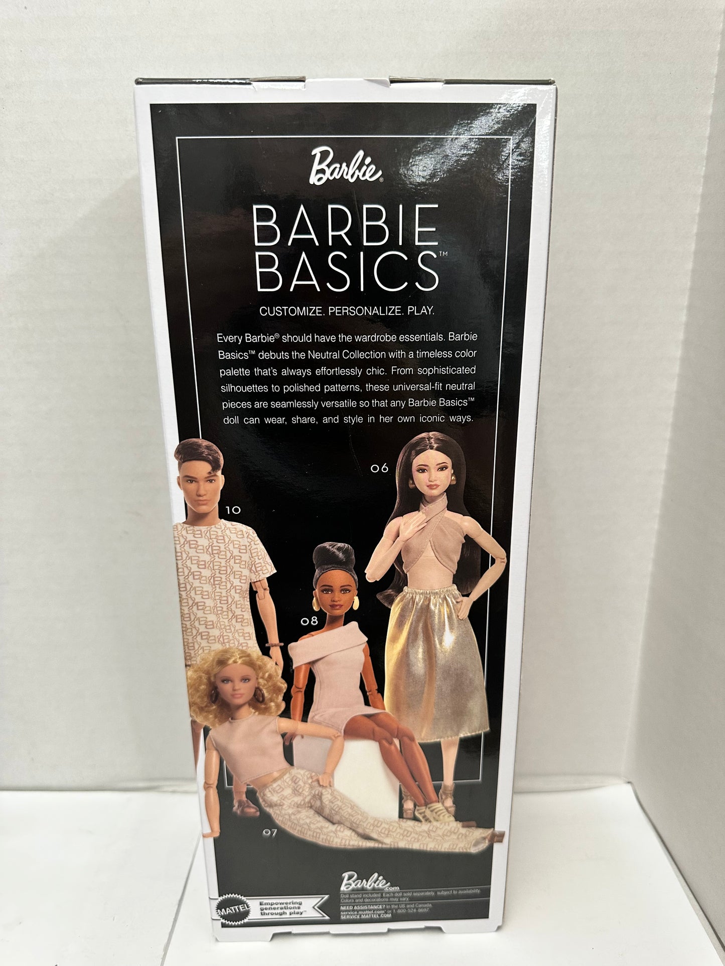 2026 Barbie Basics Model 07 Made to Move Blonde Hair