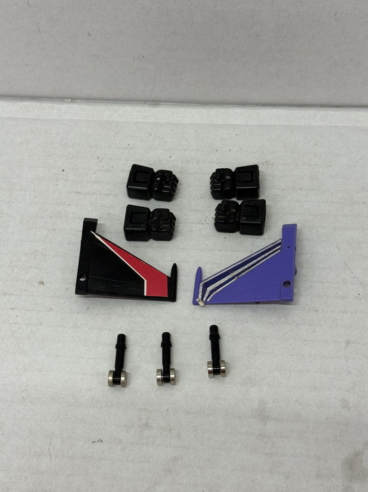 G1 TRANSFORMERS Decepticon Seeker Jet Parts LOT Skywarp Thundercracker