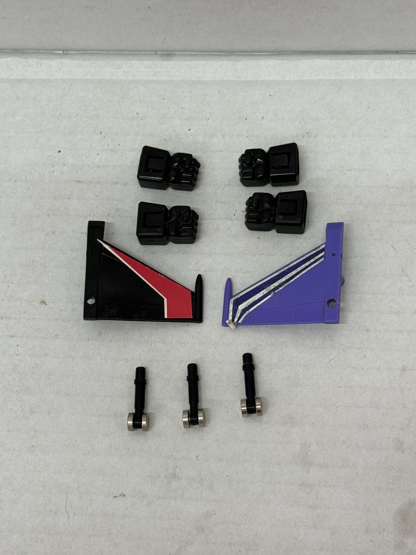G1 TRANSFORMERS Decepticon Seeker Jet Parts LOT Skywarp Thundercracker