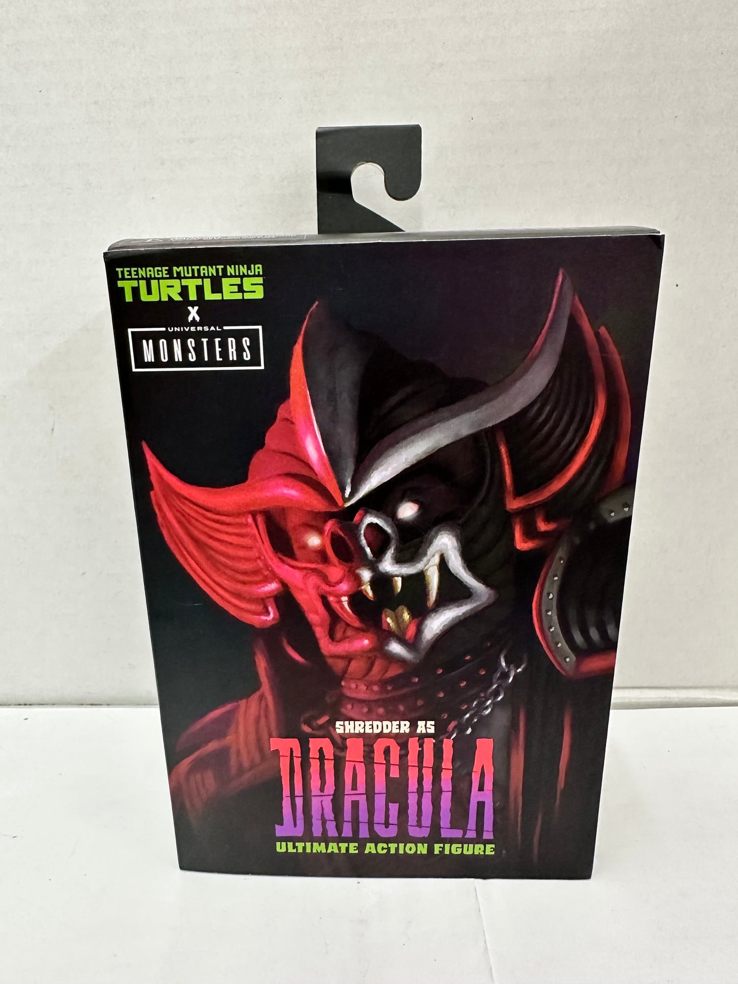NECA TMNT x Universal Monsters Shredder as Dracula 7" Scale Action Figure New
