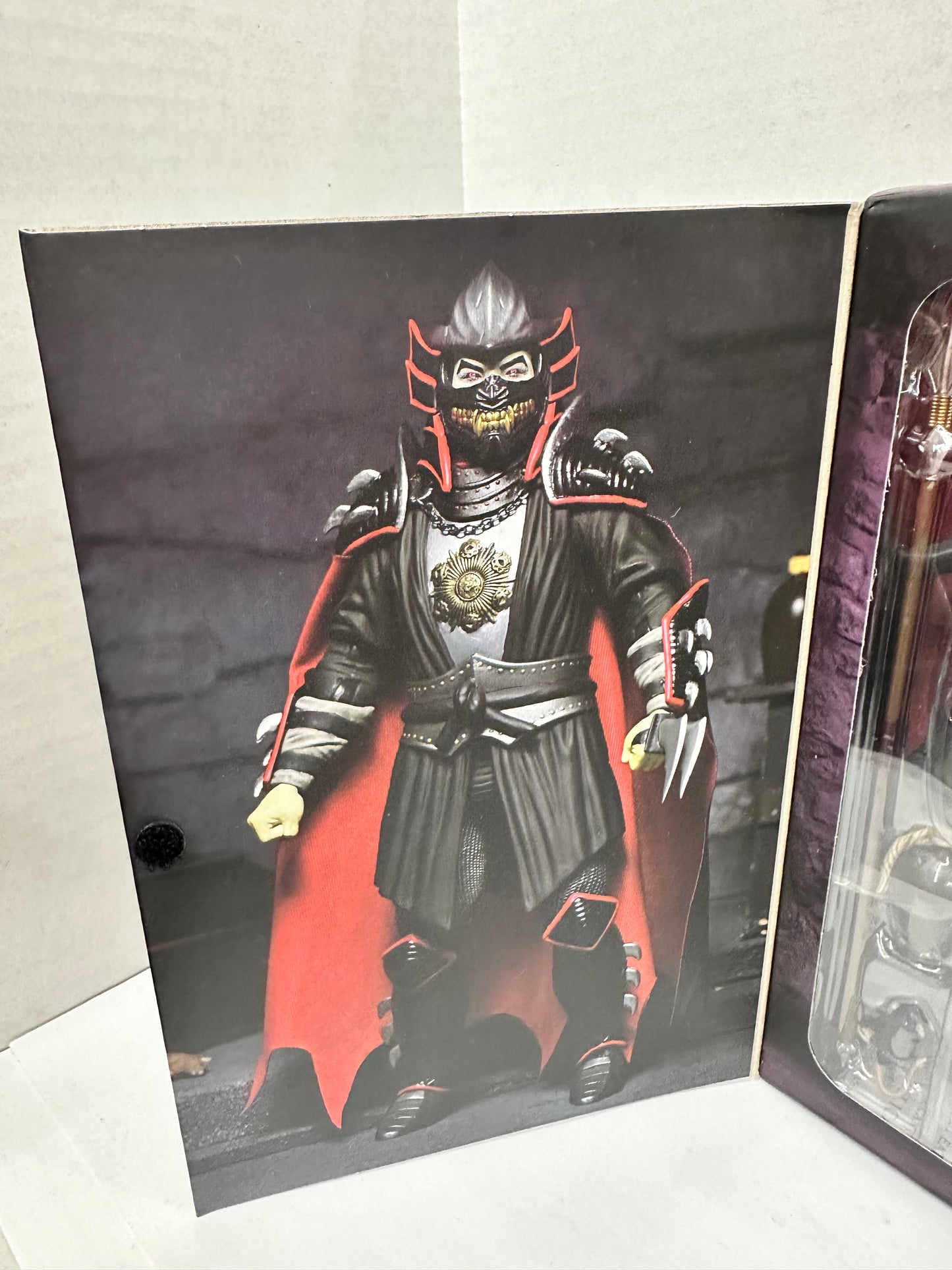 NECA TMNT x Universal Monsters Shredder as Dracula 7" Scale Action Figure New