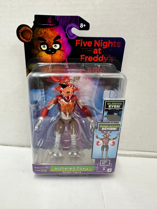 2026 Jazwares Five Nights at Freddy’s 5in Action Figure: WITHERED FOXY