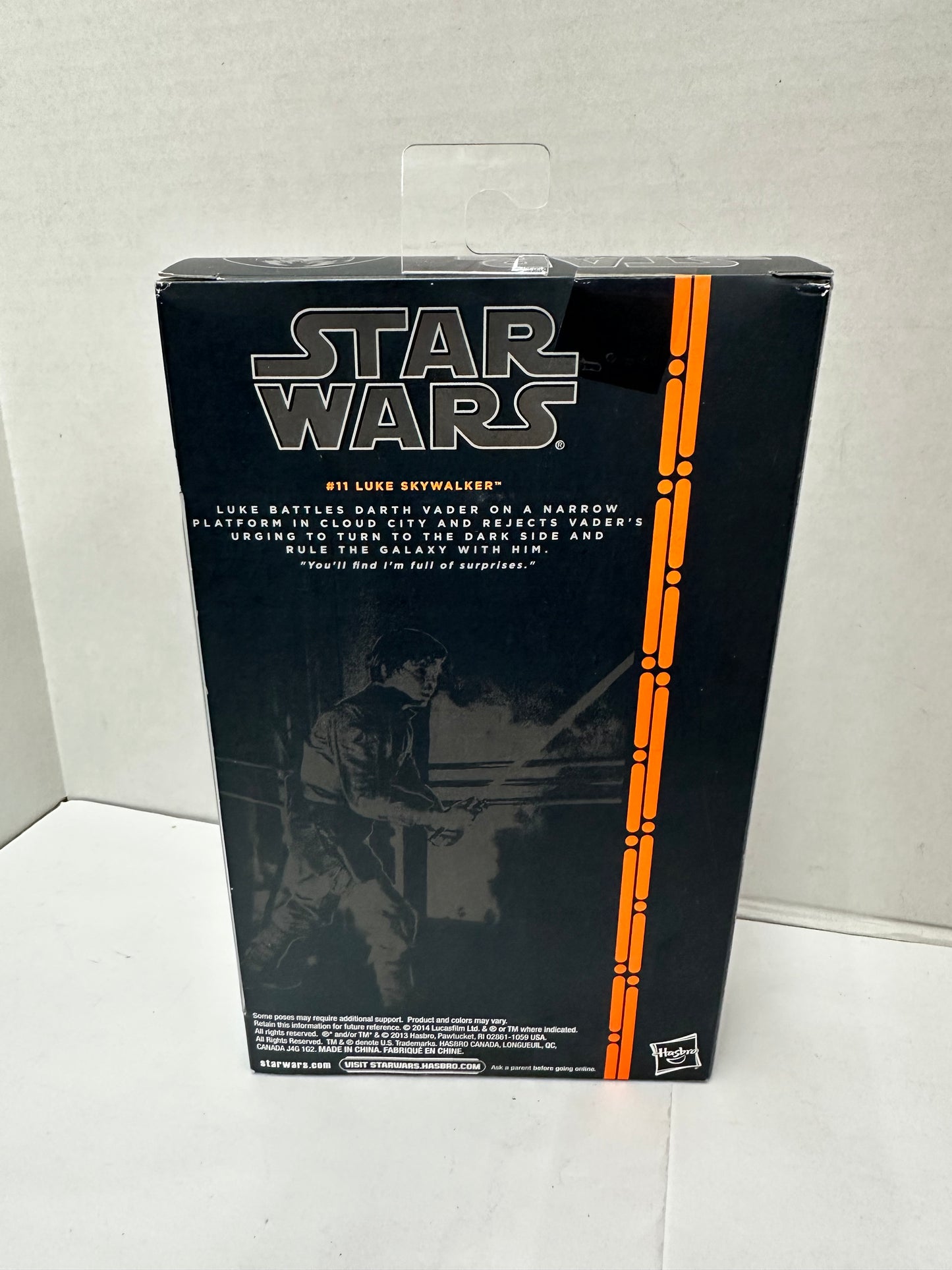 Luke Skywalker Bespin #11 ORANGE STAR WARS The Black Series Sealed NEW