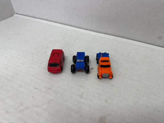 Off Road Patrol Micromaster Vintage 1989 G1 Transformers - LOT OF 3
