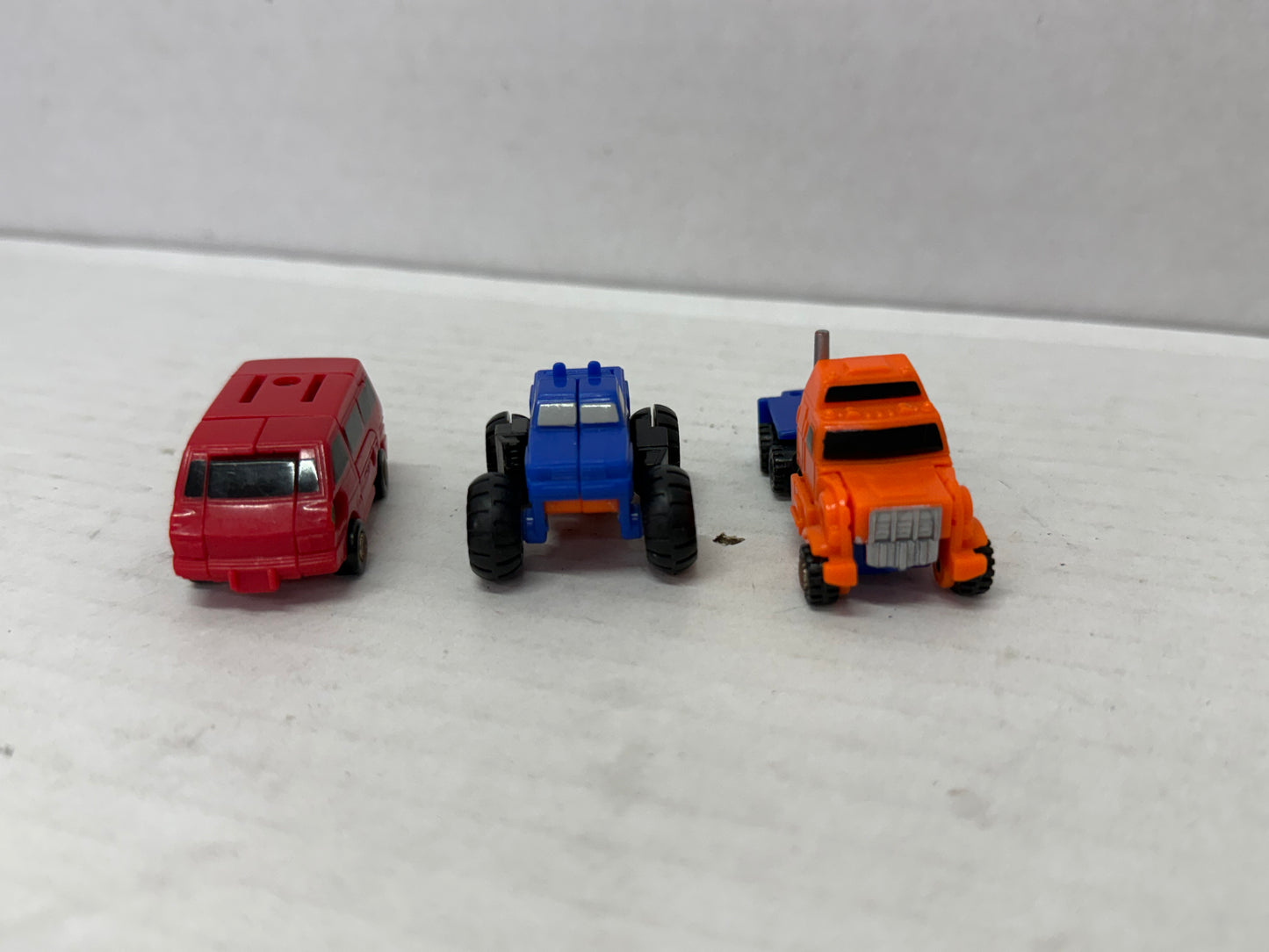 Off Road Patrol Micromaster Vintage 1989 G1 Transformers - LOT OF 3