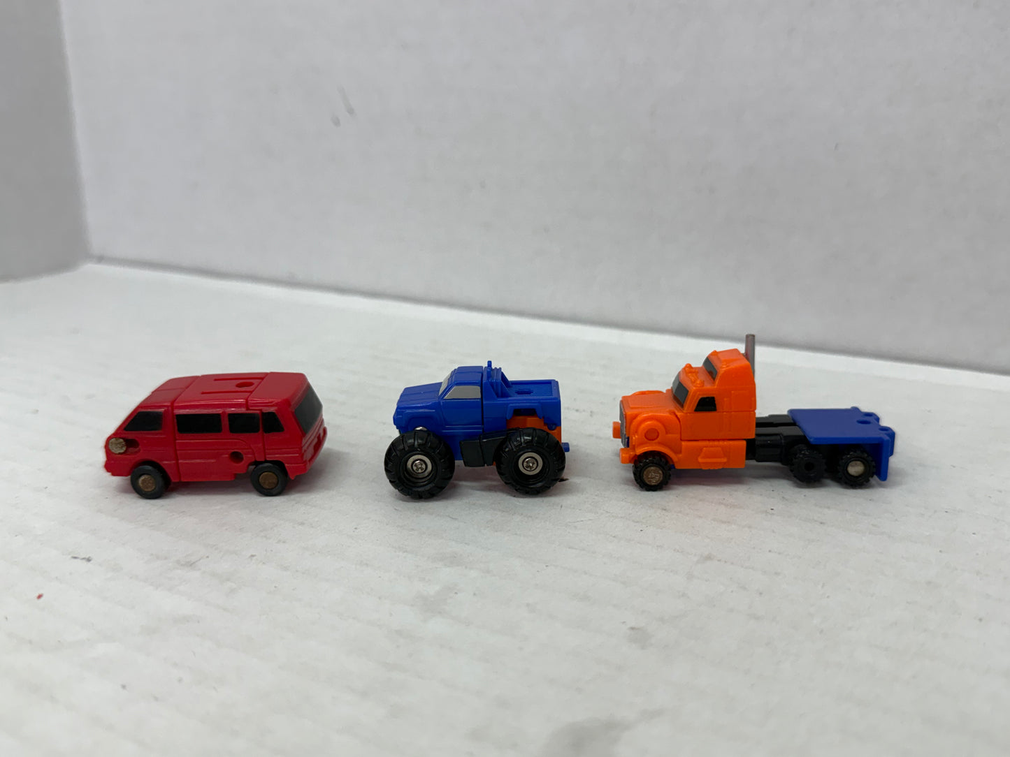 Off Road Patrol Micromaster Vintage 1989 G1 Transformers - LOT OF 3