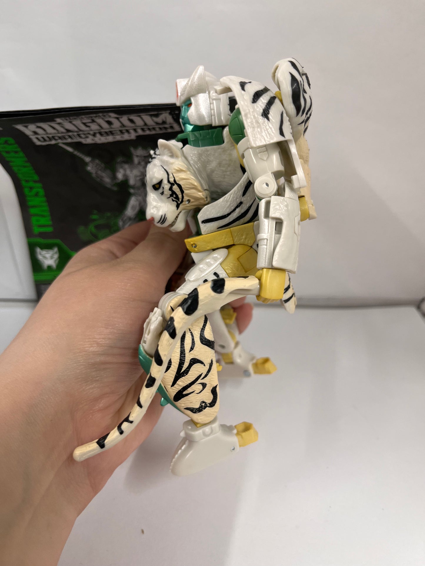 Transformers War For Cybertron Kingdom Voyager Tigatron Complete