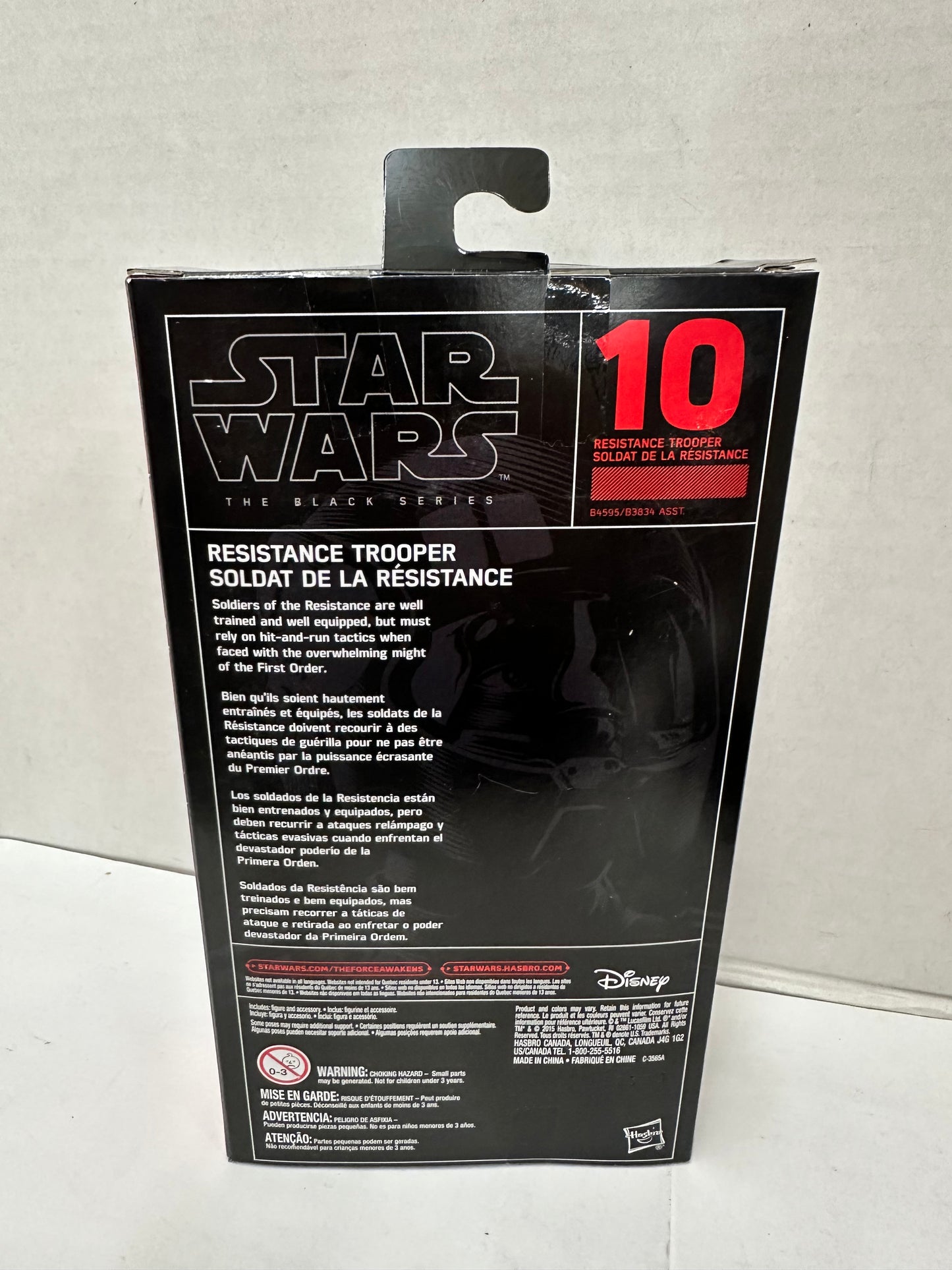 Resistance Trooper – Star Wars The Black Series 6-Inch Action Figure – Hasbro