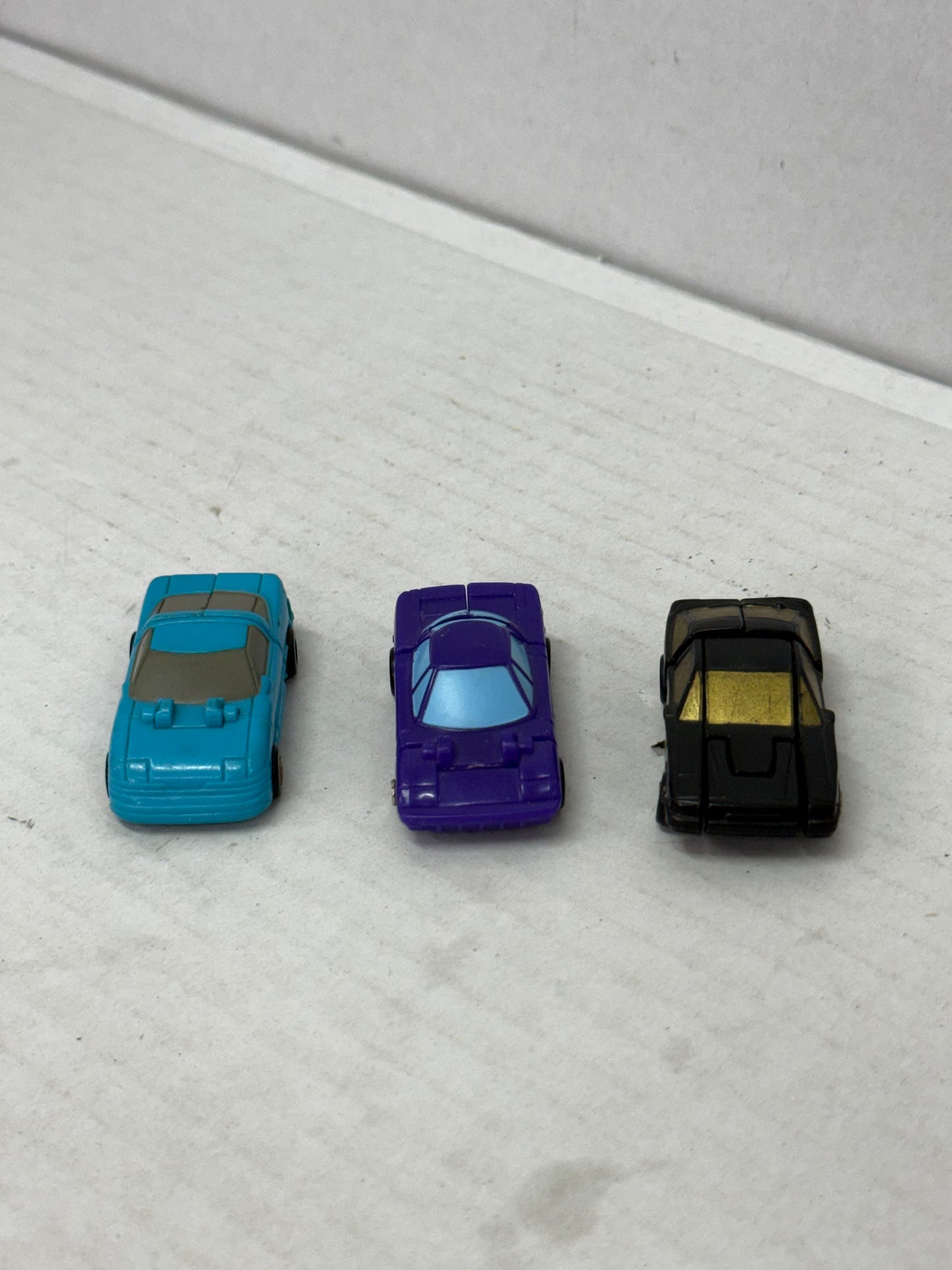 Micromasters Sports Car Patrol Set of 3 Transformers G1 Action Figures