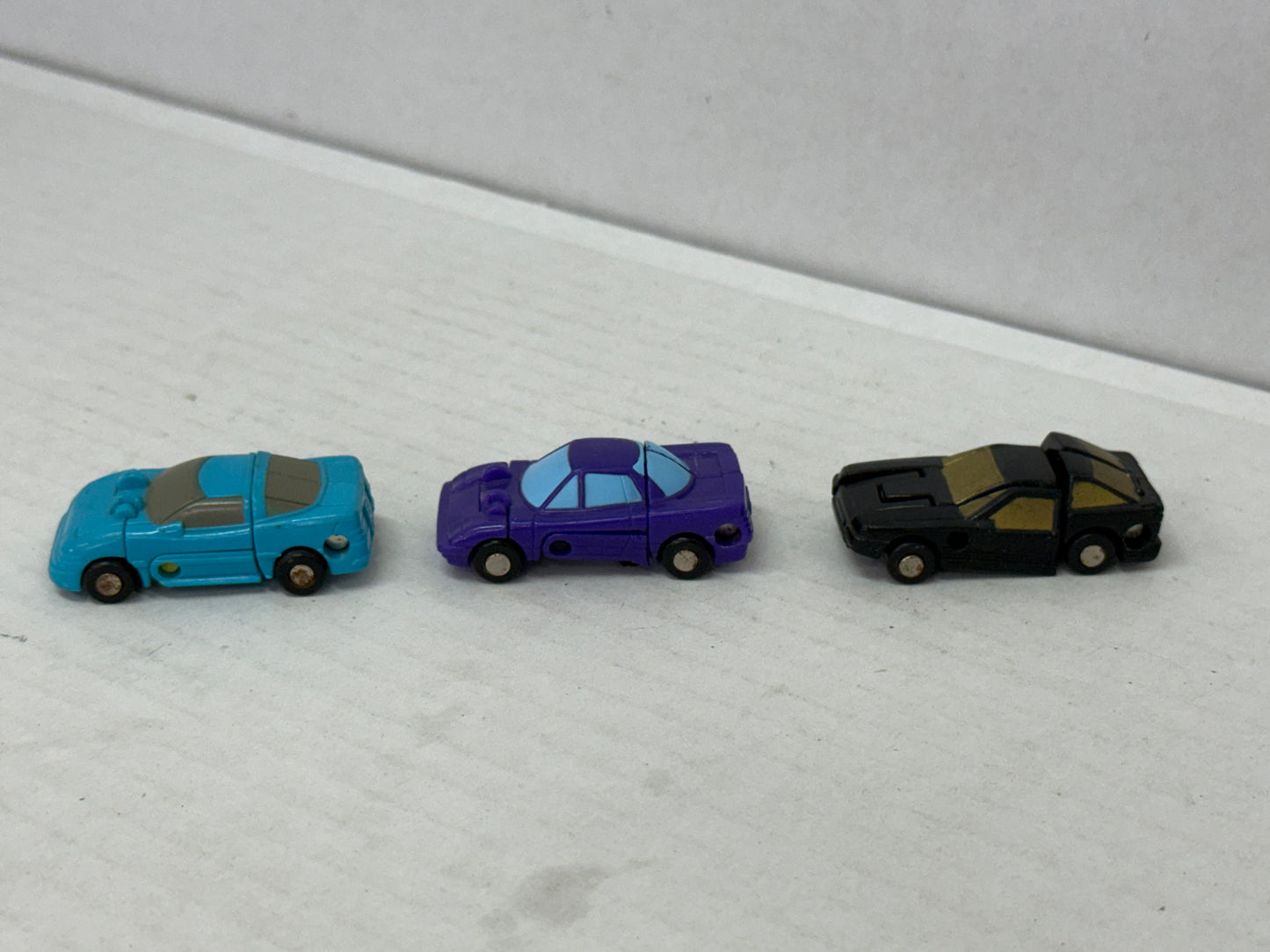 Micromasters Sports Car Patrol Set of 3 Transformers G1 Action Figures