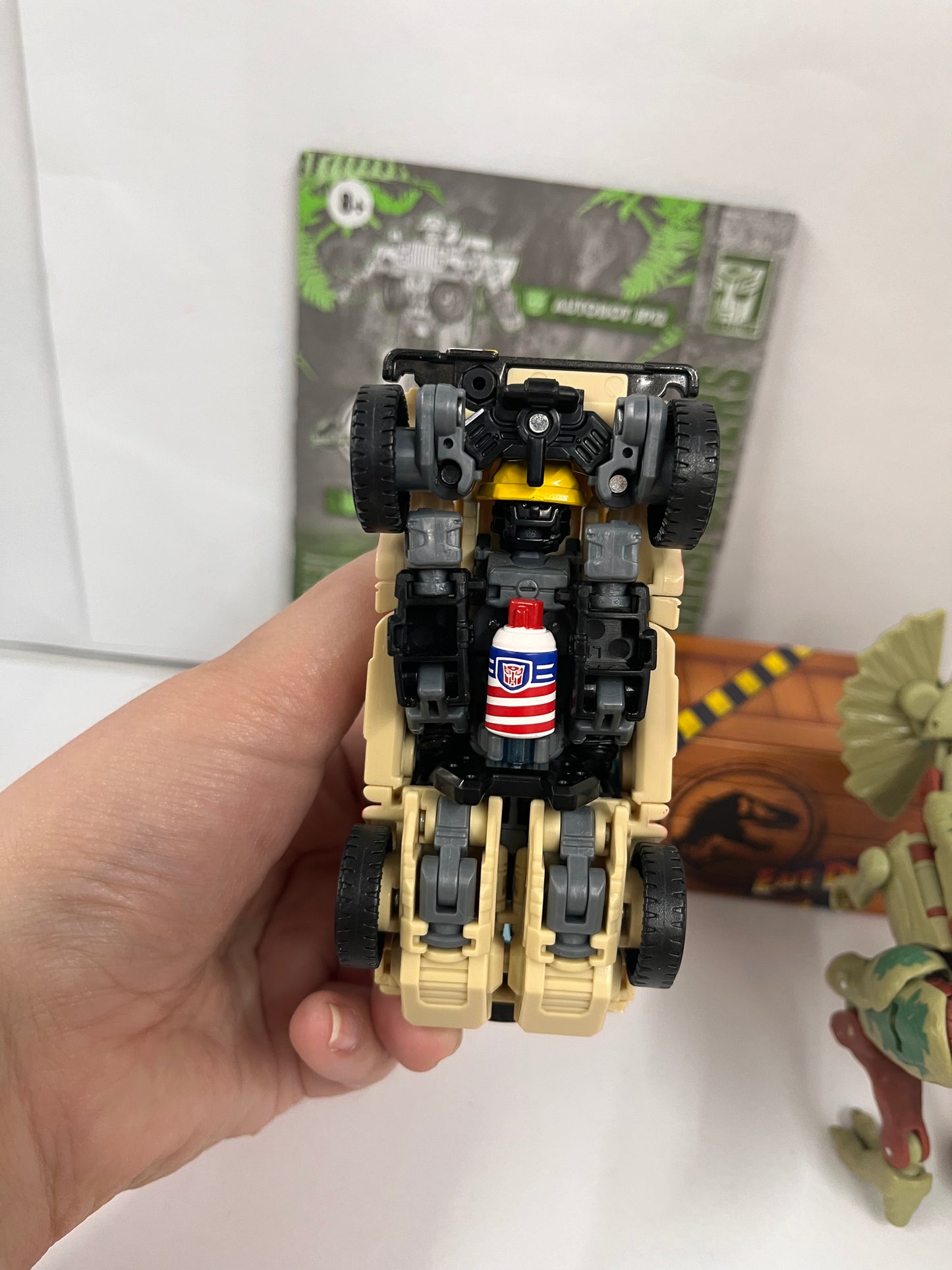 Jurassic Park Transformers Dilophocon Autobot JP12 Figure Mash-Up Pack