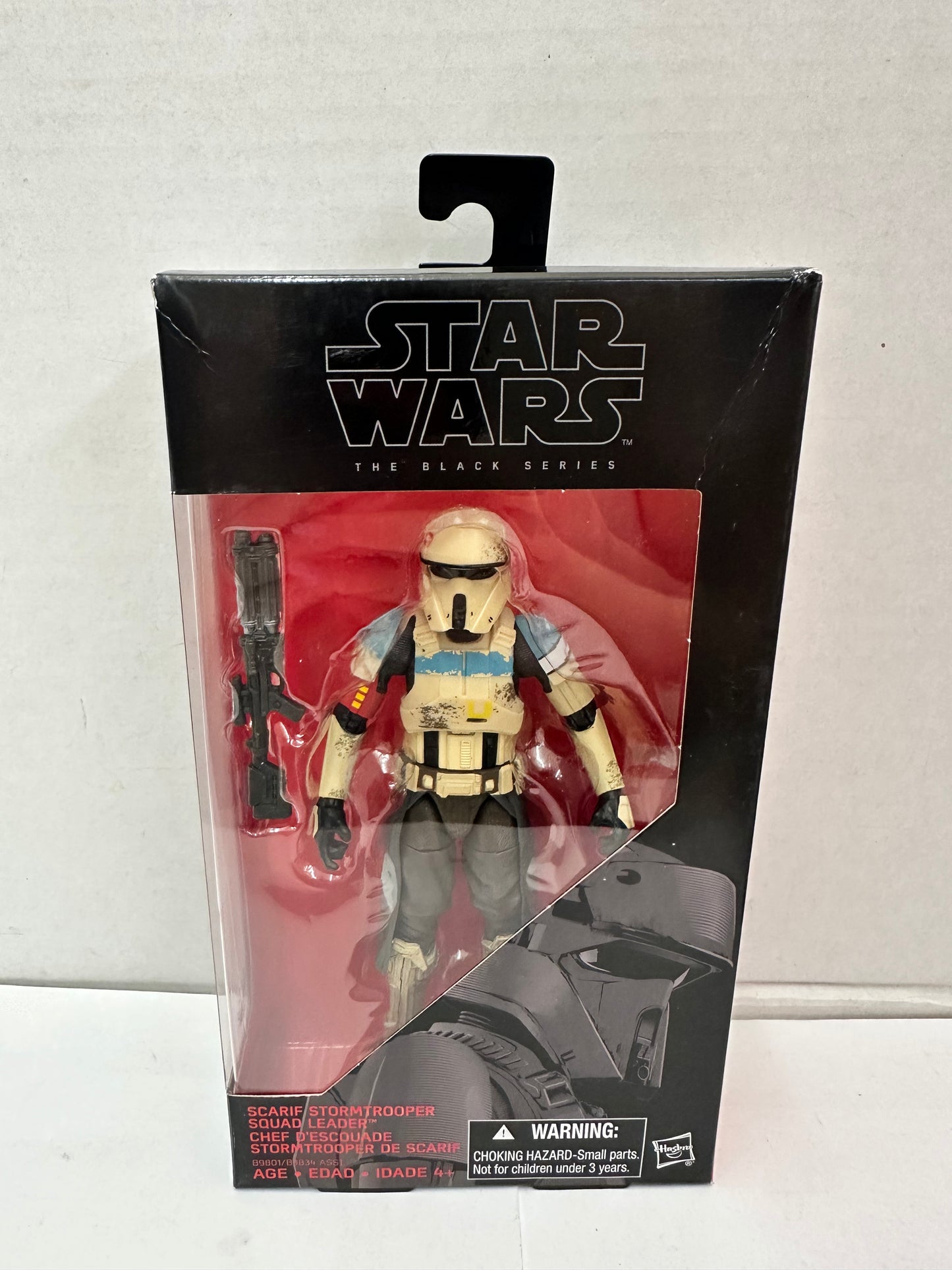 Star Wars 6" Black Series SCARIF STORMTROOPER SQUAD LEADER #28 - Sealed