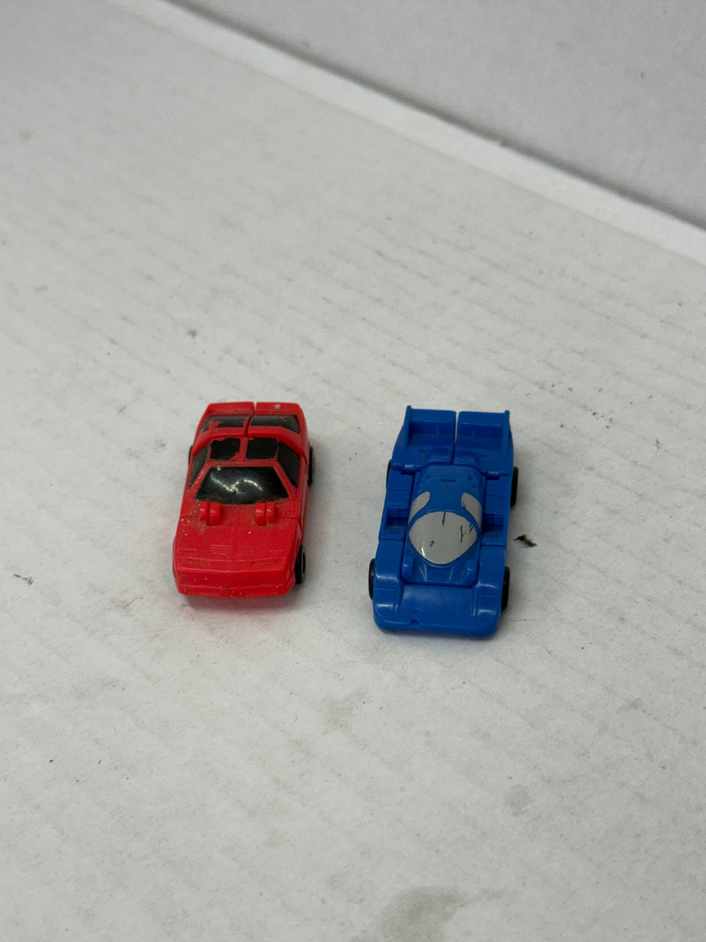 G1 Transformers Race Car Patrol Micromaster Vintage 1989 Lot Of 2