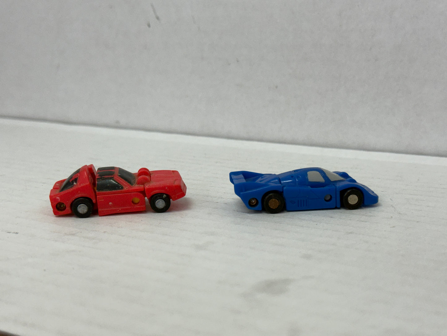 G1 Transformers Race Car Patrol Micromaster Vintage 1989 Lot Of 2