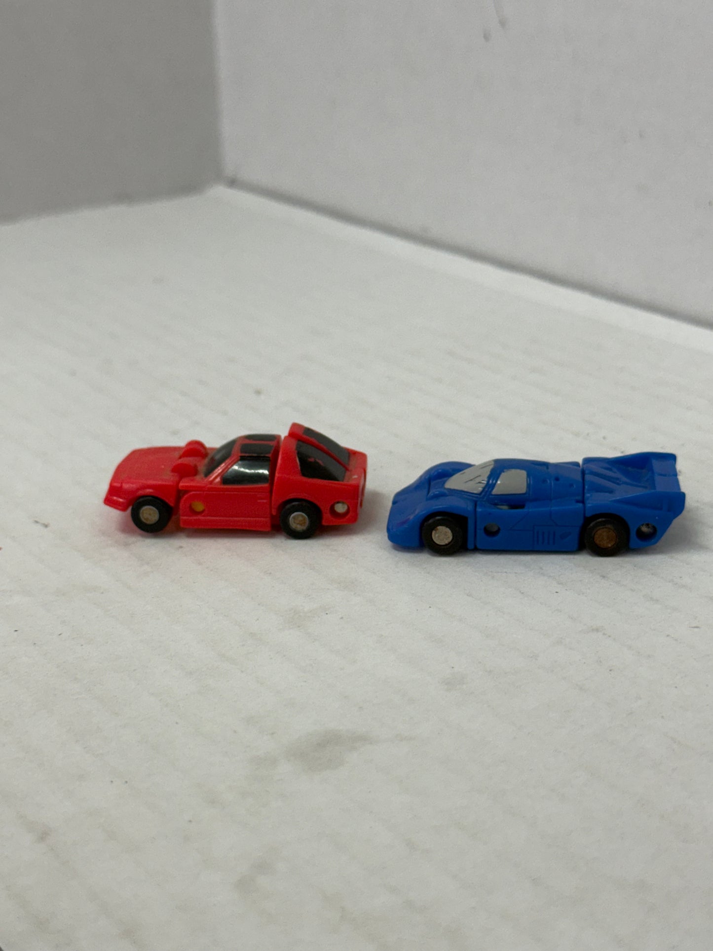 G1 Transformers Race Car Patrol Micromaster Vintage 1989 Lot Of 2
