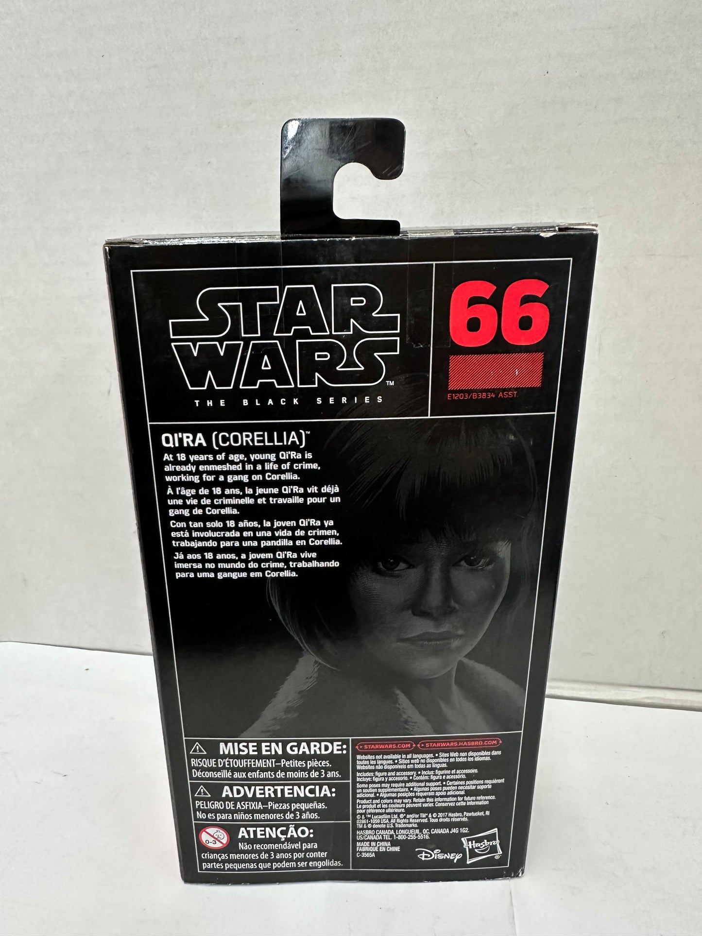 Hasbro Star Wars The Black Series Qi’Ra (Corellia) 6-inch Action Figure